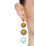 Figure View - Click To Enlarge - OSCAR DE LA RENTA - Enamel ball drop earrings
