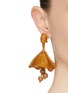 Figure View - Click To Enlarge - OSCAR DE LA RENTA - Impatiens raffia earrings