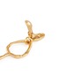Detail View - Click To Enlarge - OSCAR DE LA RENTA - Hammered hoops clip earrings