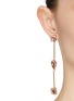 Figure View - Click To Enlarge - OSCAR DE LA RENTA - Swarovski crystal drop earrings