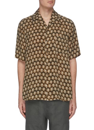 Main View - Click To Enlarge - NANUSHKA - Batik print shirt