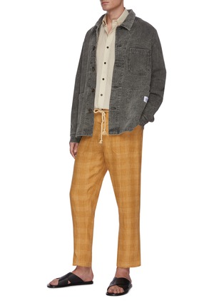 Figure View - Click To Enlarge - NANUSHKA - Striped oxford shirt