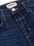  - L'AGENCE - 'Sada' frayed hem crop slim fit jeans