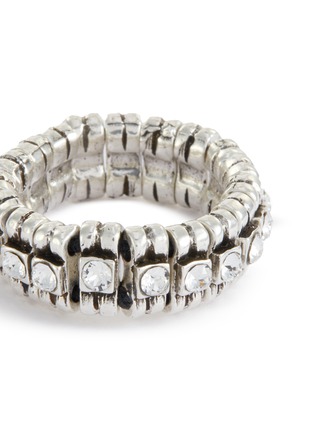 Detail View - Click To Enlarge - PHILIPPE AUDIBERT - 'New Broome' swarovski crystal bead ring