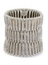 Main View - Click To Enlarge - PHILIPPE AUDIBERT - 'Almond' Swarovski crystal three row elastic bracelet