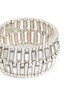 Detail View - Click To Enlarge - PHILIPPE AUDIBERT - 'Titia' Swarovski crystal bead two row elastic bracelet