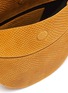 Detail View - Click To Enlarge - YUZEFI - 'Doris' top handle leather snake print suede shoulder bag