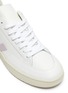 Detail View - Click To Enlarge - VEJA - 'V-12' colourblock leather sneakers
