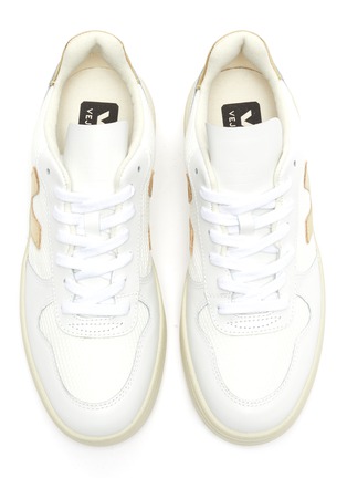Detail View - Click To Enlarge - VEJA - 'V-10' B-mesh leather sneakers