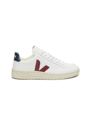 Main View - Click To Enlarge - VEJA - 'V-12' colourblock leather sneakers