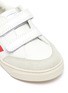 Detail View - Click To Enlarge - VEJA - 'V-12' colourblock leather toddler sneakers