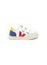 Main View - Click To Enlarge - VEJA - 'V-12' colourblock leather toddler sneakers