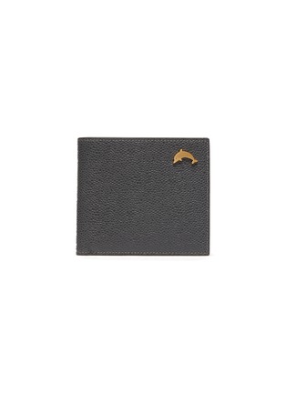 Main View - Click To Enlarge - THOM BROWNE  - 'Dolphin' stud embellished billfold
