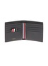 Figure View - Click To Enlarge - THOM BROWNE  - 'Dolphin' stud embellished billfold