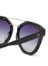 Detail View - Click To Enlarge - DONNIEYE - 'Honneur' Star Round Acetate Frame Sunglasses
