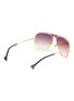 Figure View - Click To Enlarge - DONNIEYE - 'Peace' Metal Aviator Sunglasses