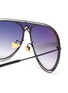 Detail View - Click To Enlarge - DONNIEYE - 'Peace' Metal Aviator Sunglasses