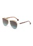 Main View - Click To Enlarge - DONNIEYE - 'Unifie' Aviator sunglasses