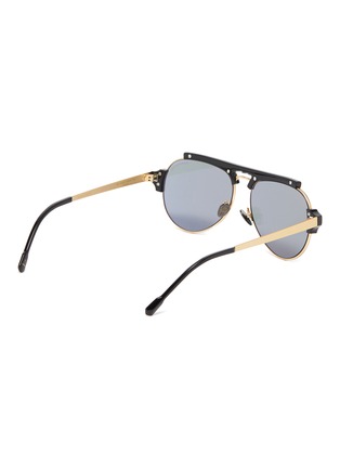 Figure View - Click To Enlarge - DONNIEYE - 'Courageux' Star bar aviator sunglasses