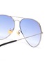 Detail View - Click To Enlarge - DONNIEYE - 'Eternity' Aviator sunglasses