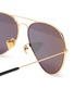 Detail View - Click To Enlarge - DONNIEYE - 'Eternity Zeiss' aviator sunglasses