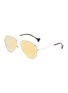 Main View - Click To Enlarge - DONNIEYE - 'Eternity Zeiss' aviator sunglasses