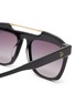 Detail View - Click To Enlarge - DONNIEYE - 'General' Star square sunglasses