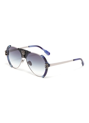 Main View - Click To Enlarge - DONNIEYE - 'Legende' Dragon aviator sunglasses