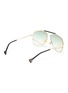 Figure View - Click To Enlarge - DONNIEYE - 'Joy' angled aviator sunglasses