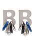 Main View - Click To Enlarge - BALENCIAGA - Multiring XL single B earring