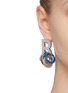 Figure View - Click To Enlarge - BALENCIAGA - Multiring XL single B earring