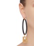 Figure View - Click To Enlarge - BALENCIAGA - Elastic band earrings
