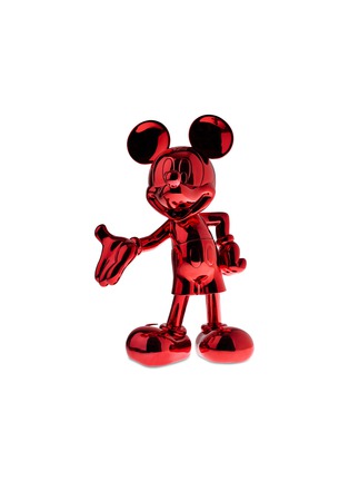 Main View - Click To Enlarge - LEBLON DELIENNE - Welcome Mickey Chrome Sculpture – Chromed Red