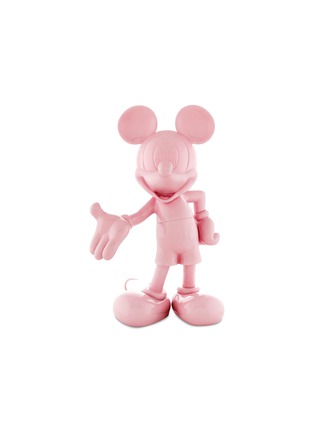 Main View - Click To Enlarge - LEBLON DELIENNE - Welcome Mickey Lacquered Sculpture – Pastel Pink