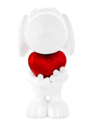 Main View - Click To Enlarge - LEBLON DELIENNE - Snoopy Life-size Statue – Limited Edition Chromed Red