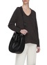 Figure View - Click To Enlarge - THE ROW - Drawstring Hobo XL Bag
