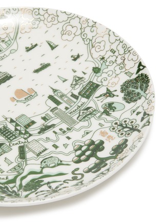 Detail View - Click To Enlarge - FAUX - 8-Inch Starter Plates Set – Willow Hong Kong & Kowloon Mix