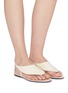 Figure View - Click To Enlarge - THE ROW - 'Ravello' leather sandals
