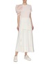 Figure View - Click To Enlarge - PH5 - 'Washington' Asymmetric Puff Sleeve Top