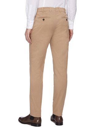 Back View - Click To Enlarge - BRUNELLO CUCINELLI - Stretch chino pants