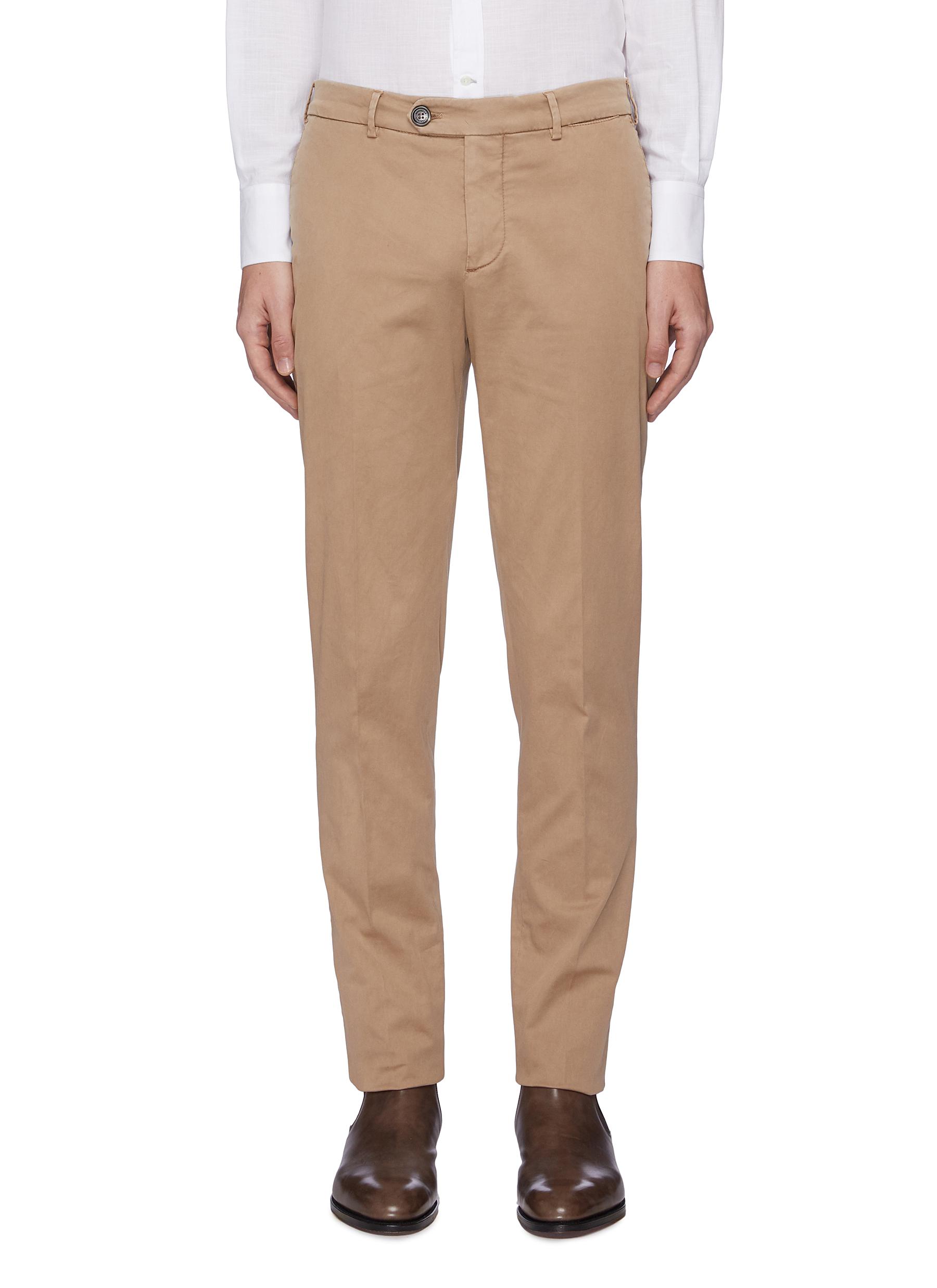 BRUNELLO CUCINELLI チノパン　サイズ４６ BRUNELLO CUCINELLI | Stretch chino pants | Men | Lane Crawford