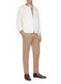 Figure View - Click To Enlarge - BRUNELLO CUCINELLI - Stretch chino pants