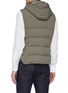 Back View - Click To Enlarge - BRUNELLO CUCINELLI - Quilted hood gilet