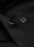  - MING MA - Ruffle Back Crop Jacket