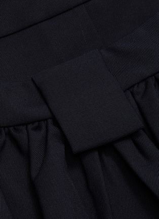Detail View - Click To Enlarge - MING MA - Ruffled Mini Skirt