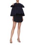 Figure View - Click To Enlarge - MING MA - Ruffled Mini Skirt