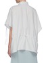 Back View - Click To Enlarge - SANS TITRE - Drawstring waist placket shirt