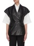 Main View - Click To Enlarge - SANS TITRE - Sleeveless leather vest