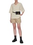Figure View - Click To Enlarge - SANS TITRE - Pleated tailored shorts