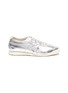 Main View - Click To Enlarge - ONITSUKA TIGER - Mexico 66' lace up metallic leather sneakers